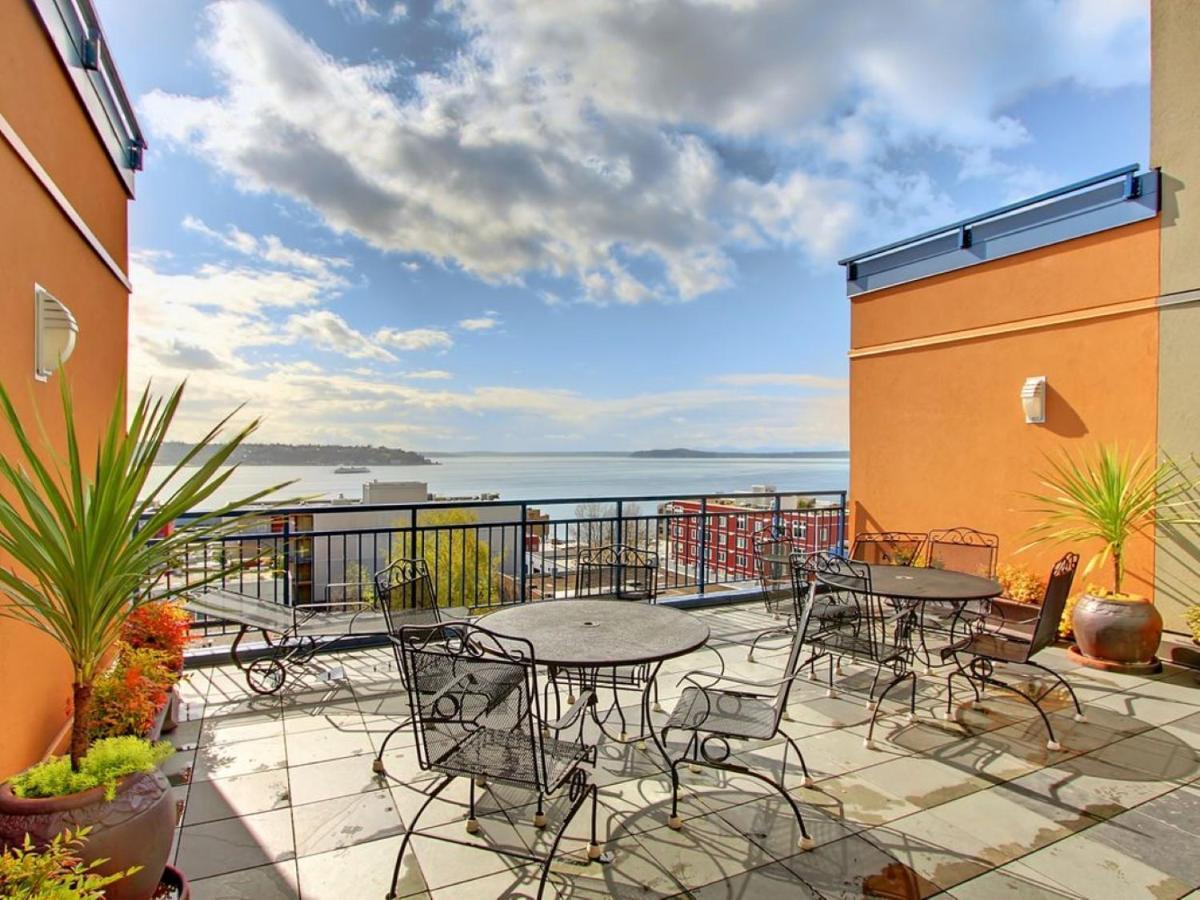 City Water View Oasis With Pool & Gym Near Cruise In Heart Of Seattle Zewnętrze zdjęcie